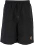 Marcelo Burlon Zwarte nylon zwembroek Zwart Heren - Thumbnail 1