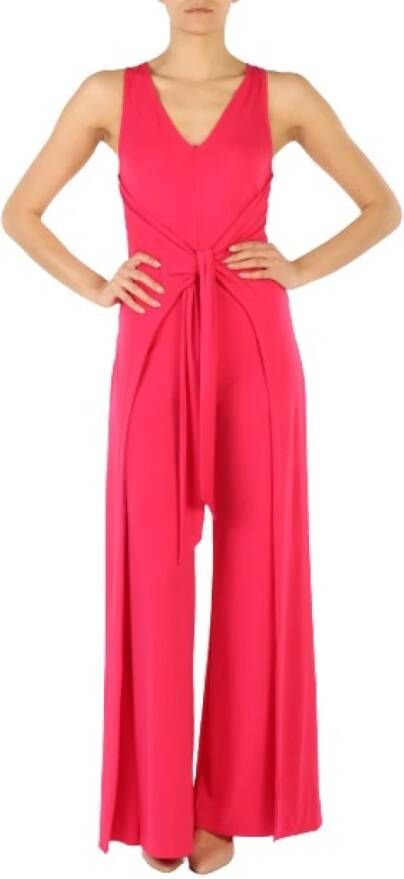 Guess Lange Jumpsuit in Fuchsia Pink Dames