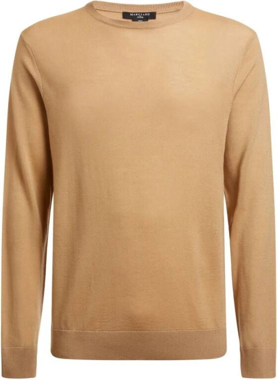 Marciano Round-neck Knitwear Beige Heren