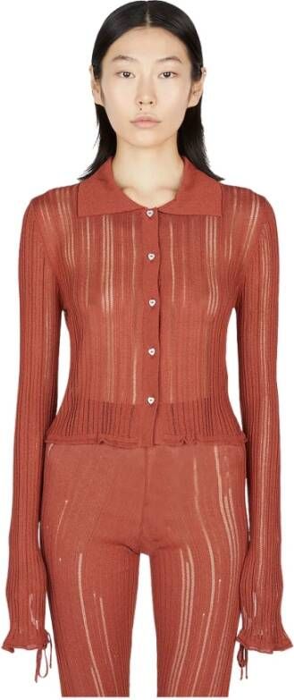 Marco Rambaldi Cardigans Bruin Dames