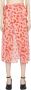 Marco Rambaldi Lips Wrap Beach Skirt Orange Dames - Thumbnail 1