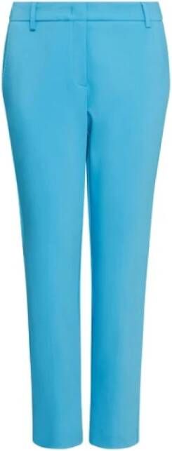 Marella Cropped Trousers Blauw Dames