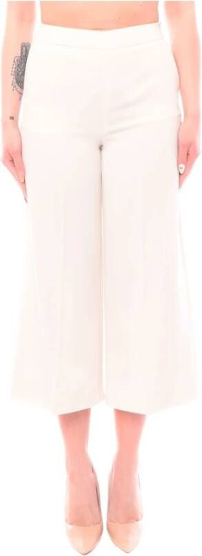 Marella Cropped Trousers White Dames