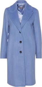 Marella Single-Breasted Coats Blauw Dames