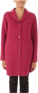 Marella Single-Breasted Coats Roze Dames
