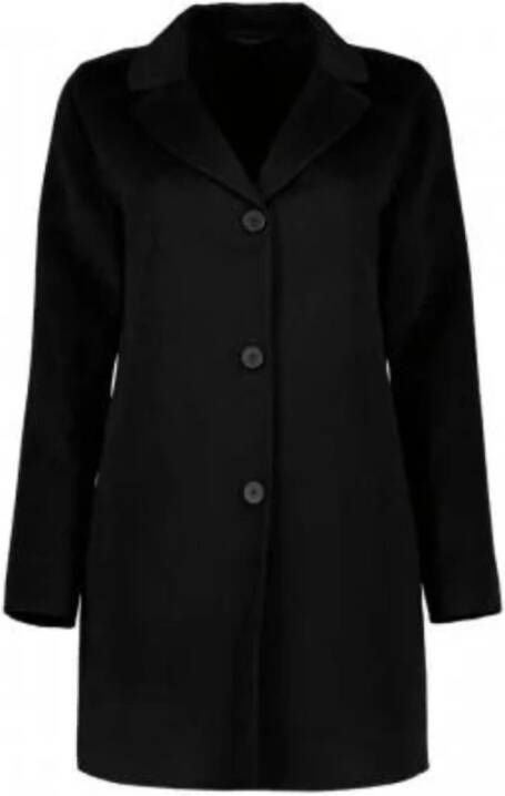 Marella Single-Breasted Coats Zwart Dames