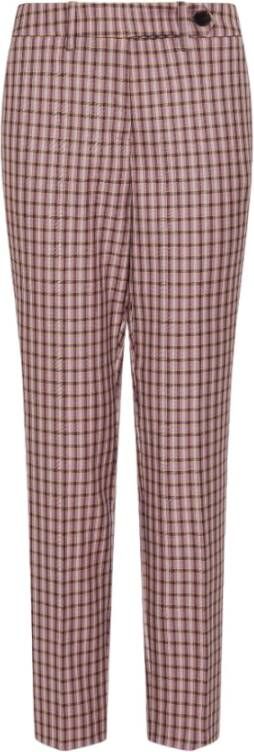 Marella Slim-fit Trousers Rood Dames