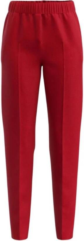 Marella Slim-fit Trousers Rood Dames