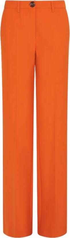 Marella Straight Trousers Oranje Dames