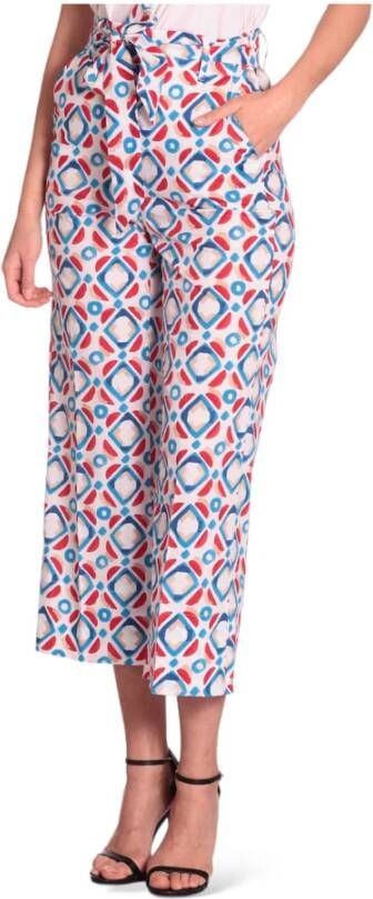 Marella Straight Trousers Rood Dames