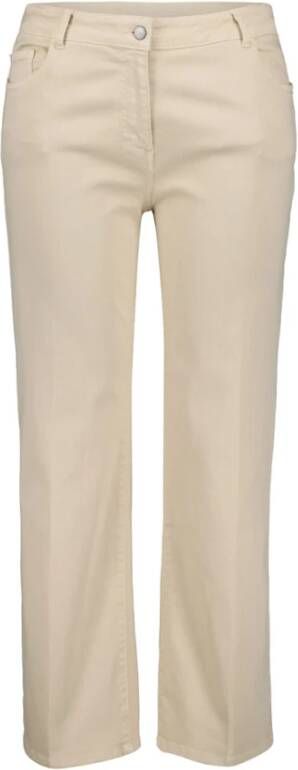 Marina Rinaldi Bijgesneden broek Beige Dames