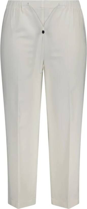 Marina Rinaldi Bijgesneden broek Wit Dames