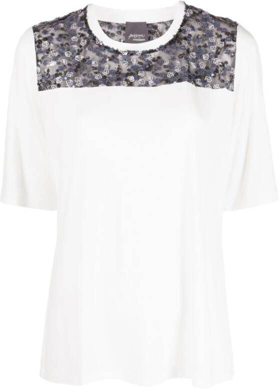Marina Rinaldi T-Shirts Wit Dames