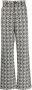Marine Serre Wide Trousers Black Heren - Thumbnail 1