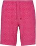 Marine Serre Sportieve Roze Katoenen Shorts Pink Heren - Thumbnail 1