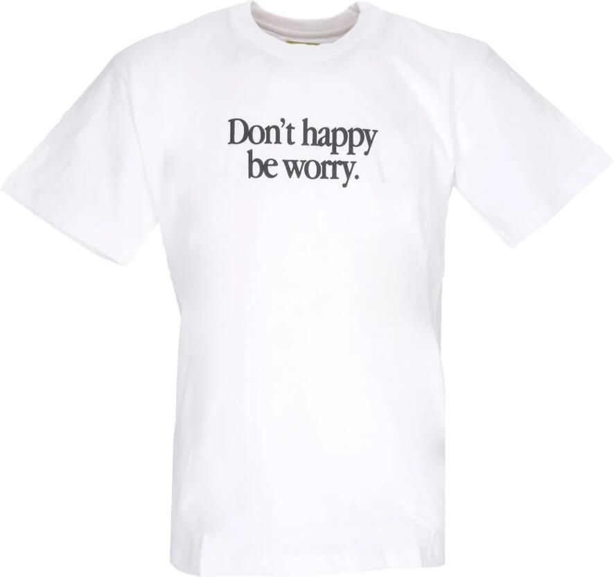 Market Aarde Op Vuur Smiley Tee White Heren - Foto 3