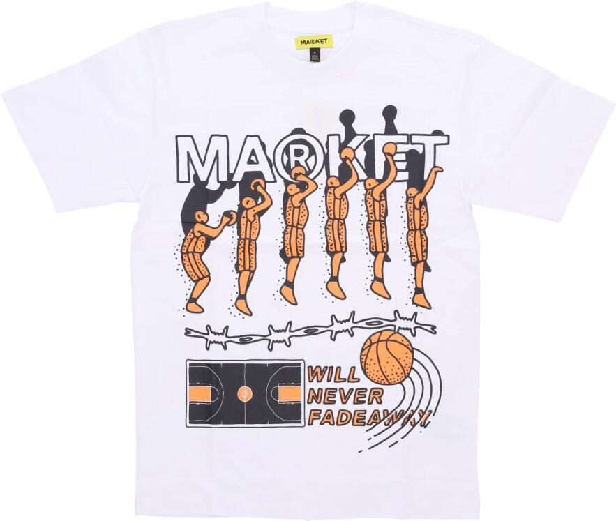 MARKET Jump Shot Tee T-shirts Kleding black maat: S beschikbare maaten:S