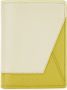 Marni Bi-Tone Leren Portemonnee Pashouder Yellow Dames - Thumbnail 1