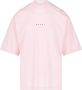 Marni Klassiek Katoenen Gebreid T-Shirt voor Heren Pink Heren - Thumbnail 1