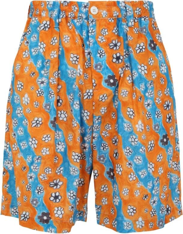 Marni Casual shorts voor heren Oranje Heren