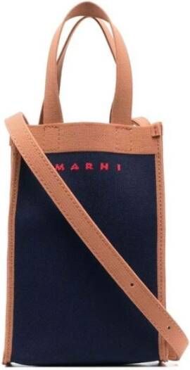 Marni Cross Body Bags Blauw Heren