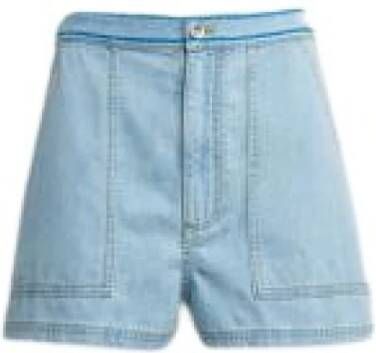 Marni Denim Shorts Blauw Dames