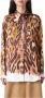 Marni Elegante Damesoverhemd Tijdloos Design Hoogwaardige Materialen Brown Dames - Thumbnail 1