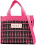 Marni Fuchsia Handtas Stijlvolle accessoire voor moderne vrouwen Roze Dames - Thumbnail 3