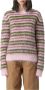 Marni Gezellige en stijlvolle trui met ronde hals Meerkleurig Dames - Thumbnail 7