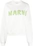 Marni Comfortabele katoenen sweatshirt White Dames - Thumbnail 3