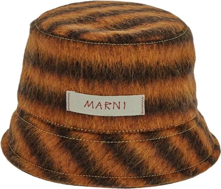 Marni Hats Oranje Dames