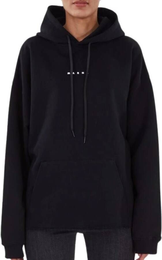 Marni Comfortabele en stijlvolle hoodie Black Dames