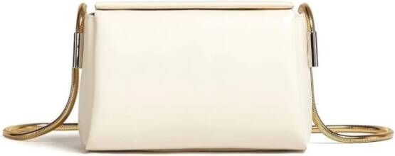 Marni Kleine Toggle Crossbody Tas White Dames