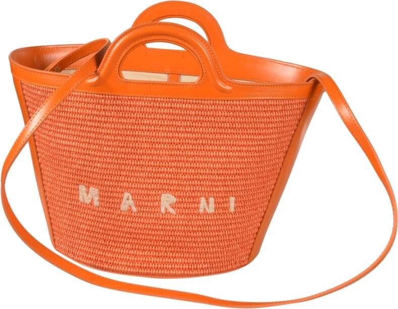 Marni Luxe Collectie: Stijlvolle Handtassen voor Vrouwen Oranje Dames