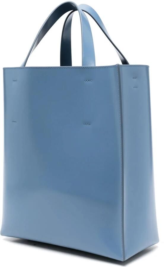 Marni Crossbody bags Hohe Tote Bag Museo in blauw - Foto 5