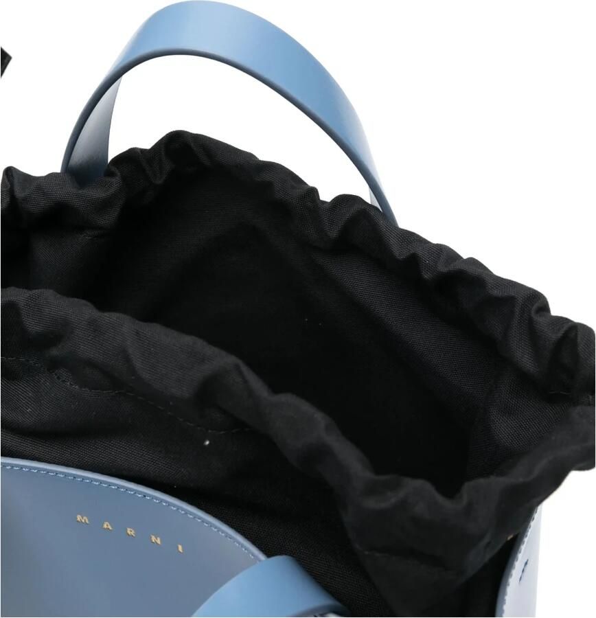 Marni Crossbody bags Hohe Tote Bag Museo in blauw - Foto 2