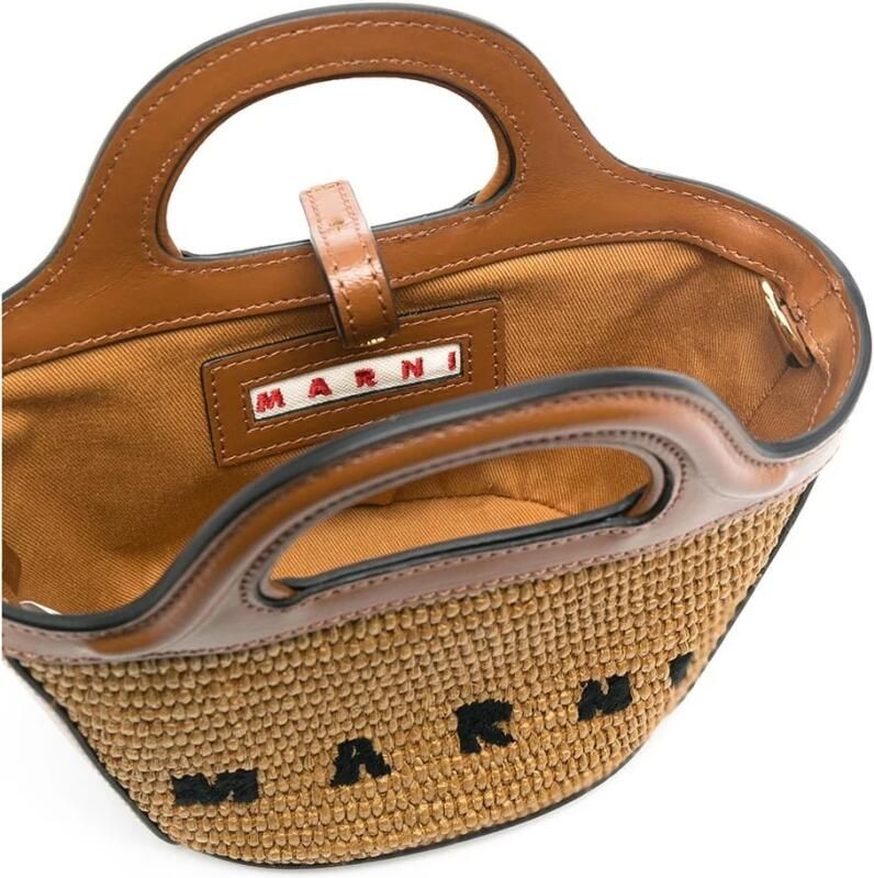 Marni Stijlvolle Handtas voor Dagelijks Gebruik Brown Dames - Foto 5