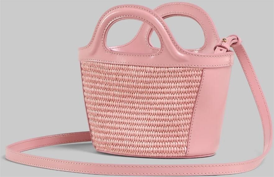 Marni Crossbody bags Tropicalia Micro Handbag in poeder roze - Foto 6