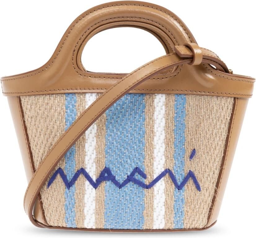 Marni Opal Lily White Tropicalia Micro Hanger Multicolor Dames