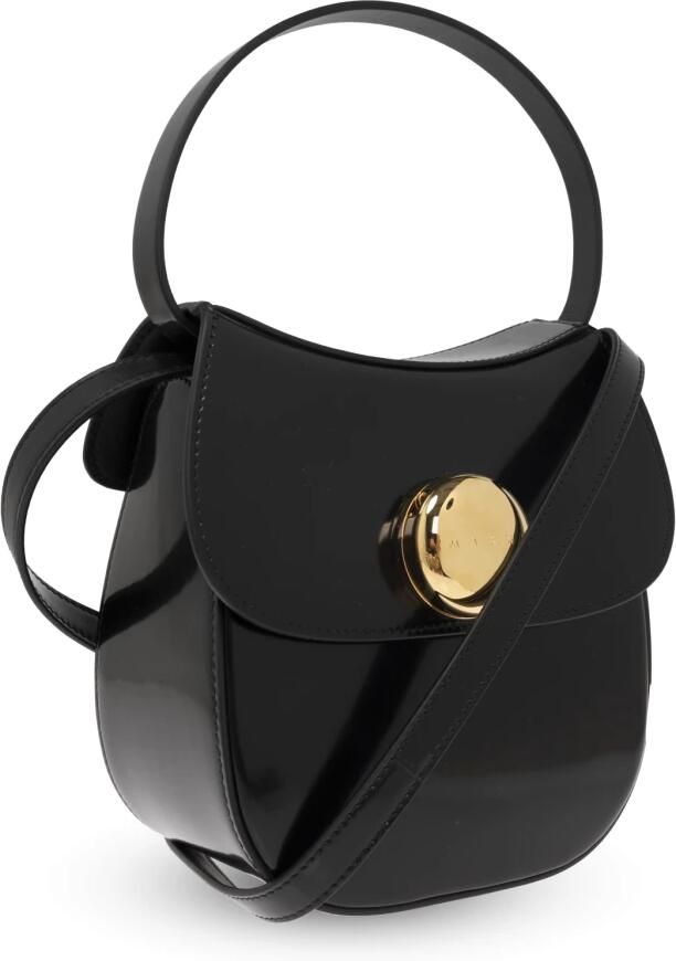 Marni Crossbody bags Saddle Bag in zwart - Foto 8