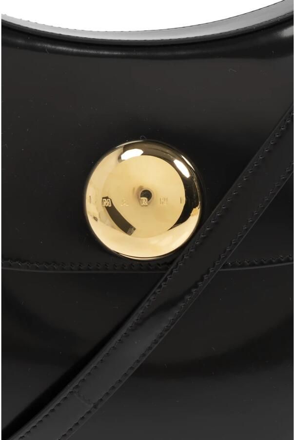 Marni Crossbody bags Saddle Bag in zwart - Foto 6