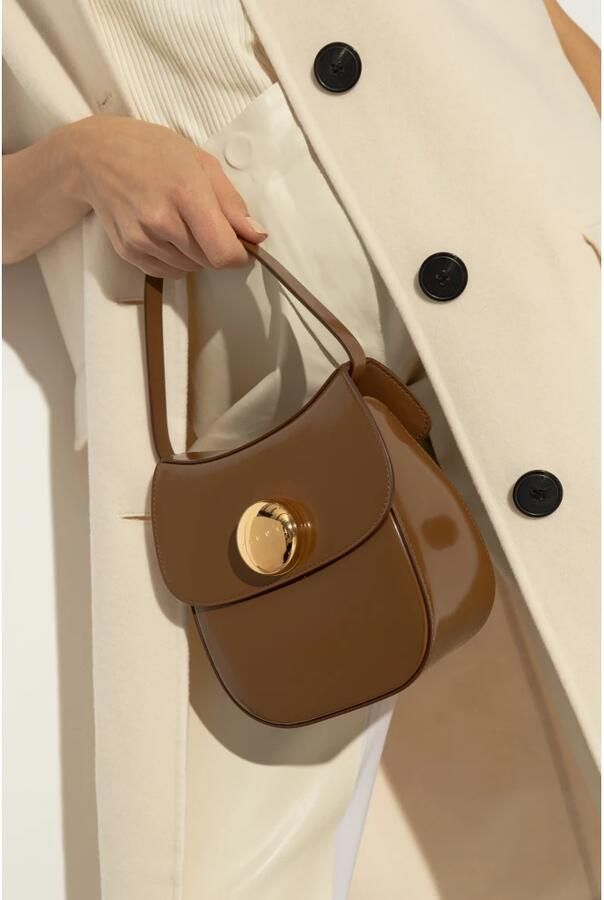Marni Crossbody bags Saddle Bag in bruin - Foto 6
