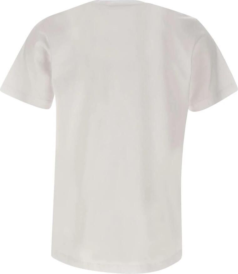 Marni Heren Wit Katoenen T-shirt met Logo White Heren - Foto 2