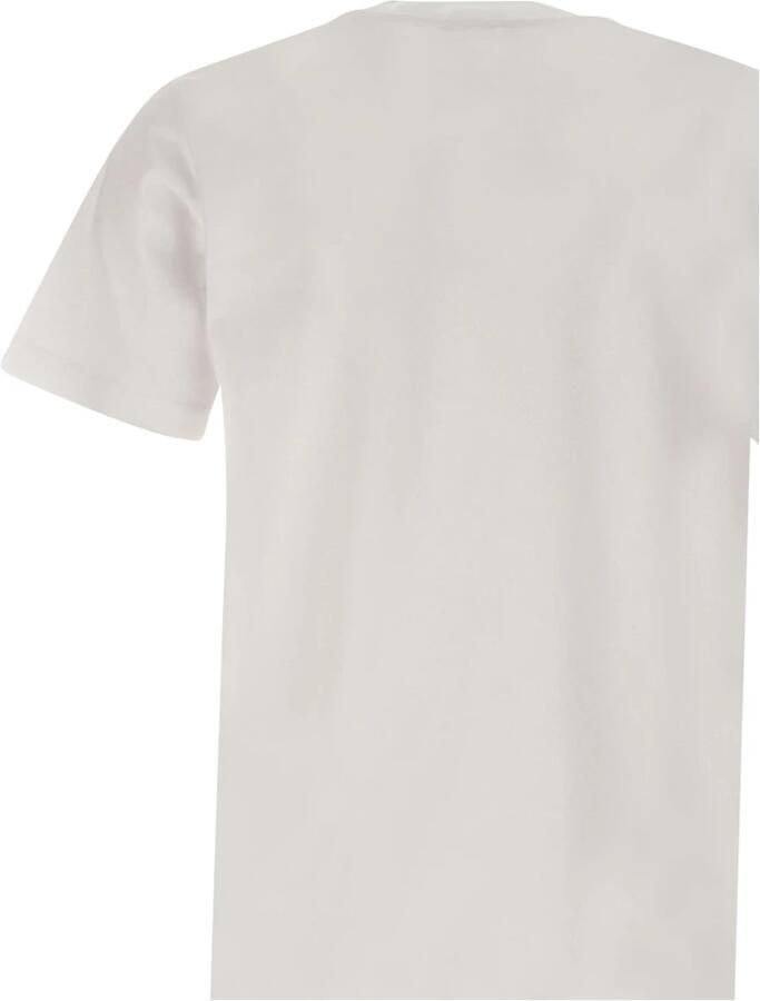 Marni Heren Wit Katoenen T-shirt met Logo White Heren - Foto 5