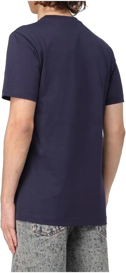 Marni Katoen Logo T-shirt Mannen Black Heren - Foto 3