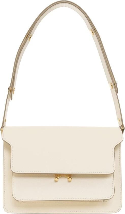 Marni Elegante Trunk Bag voor de moderne vrouw Beige Dames - Foto 7