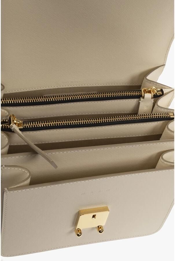 Marni Elegante Trunk Bag voor de moderne vrouw Beige Dames - Foto 3