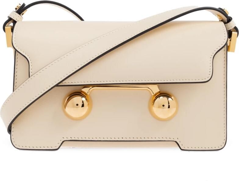 Marni Stijlvolle Winkel Tas voor Dagelijks Gebruik Beige Dames