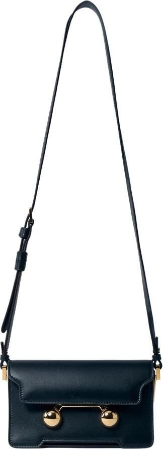 Marni Mini Schoudertas met Gouden Hardware Black Dames - Foto 11