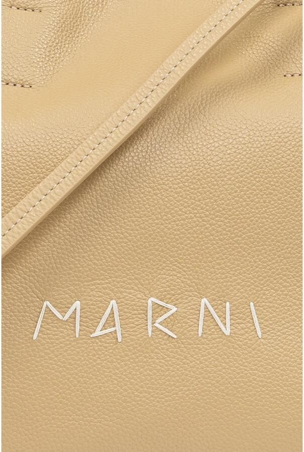 Marni Totes & shoppers Museo Soft Bag in beige - Foto 5